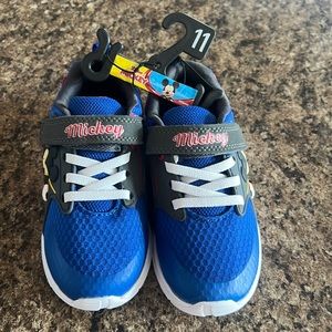 NWT Blue Disney Mickey Mouse sneakers size 11